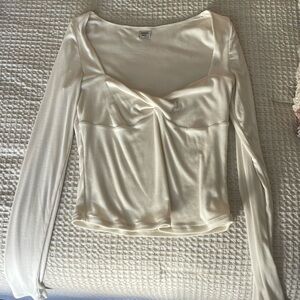 Sunday Best cream colored long sleeve top